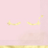 Dainty Unicorn Foil Stamped Luncheon Napkins (16ct) – Elegant Kids’ Birthday Party Napkins